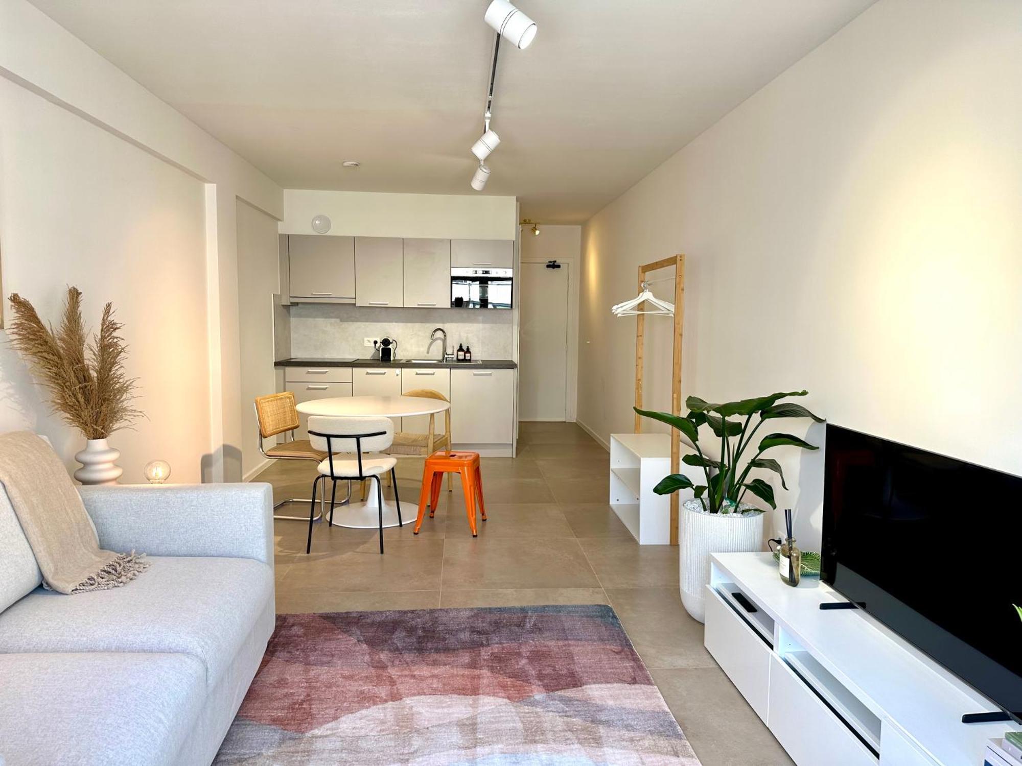 Studio F - 2 Personen - Op 250M Van De Zee Остенде Екстериор снимка